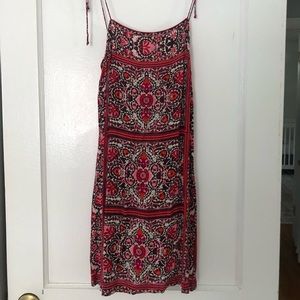 Billabong tie strap mini dress